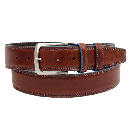 Curea de barbati, din piele naturala, 605A