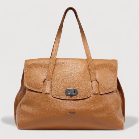 Geanta de umar RIPANI din piele naturala tabac 282