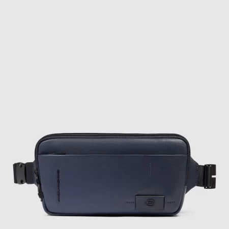 Borseta din piele naturala PIQUADRO cu sistem antifurt CA6204W137/BLU
