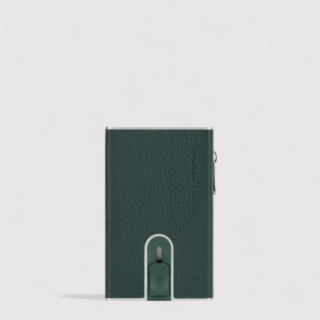 Portcard PIQUADRO pop up cu portofel PP5585MOSR/VE3