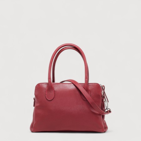 Geanta cu trei compartimente LUANA din piele naturala LU236