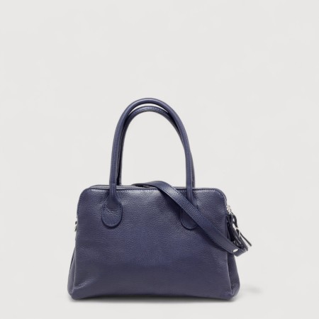 Geanta cu trei compartimente LUANA din piele naturala LU236