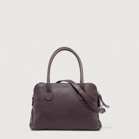 Geanta cu trei compartimente LUANA din piele naturala LU236