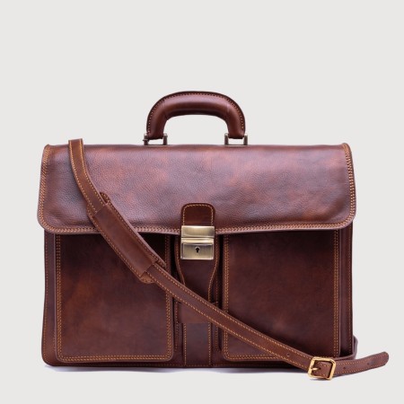 Servieta de birou, din piele naturala 4049