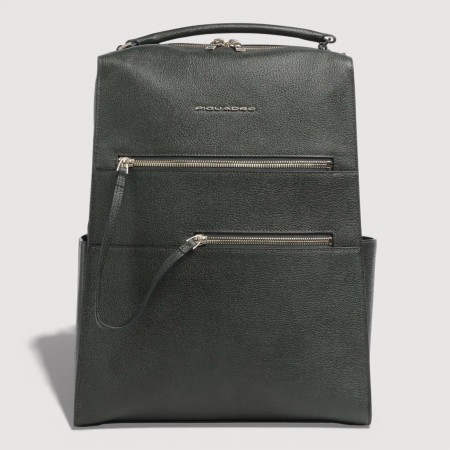 Rucsac de dama PIQUADRO din piele naturala, portlaptop 14'' CA6773W140/VE