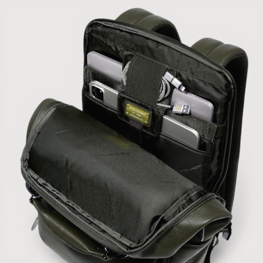 Rucsac de calatorii PIQUADRO portlaptop 14” CA6645MOS/VE – Genți