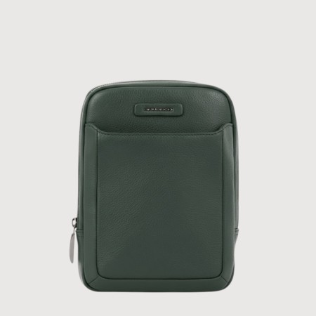 Geanta crossbody PIQUADRO din piele naturala CA3084MOS/VEVE