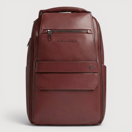 Rucsac de calatorie PIQUADRO din piele, portlaptop 15,6'' CA7022S141/CU
