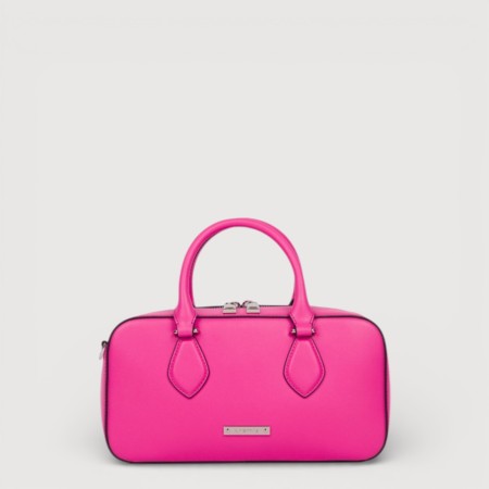 Poseta magenta CROMIA din piele naturala 1406237