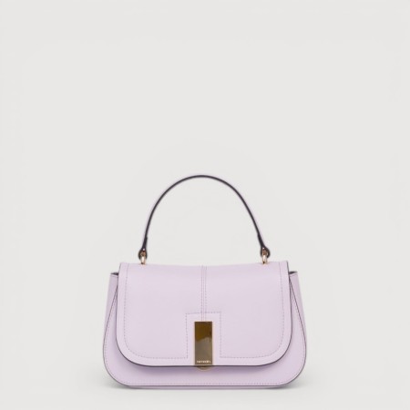 Poseta eleganta lila CROMIA din piele naturala 1406276
