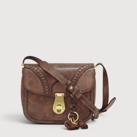 Geanta crossbody THE BRIDGE din piele naturala 043416ZR