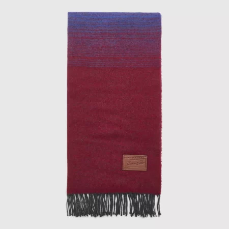 Esarfa multicolora din lana cu franjuri THE BRIDGE 121506ZT