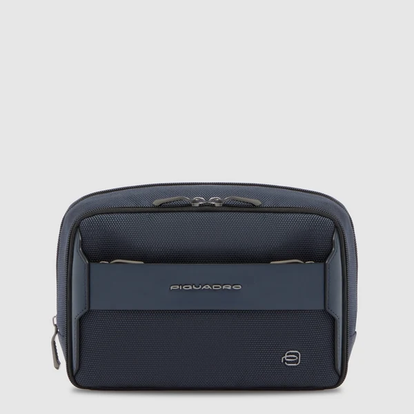 Geantă de toaletă rezistentă la apă cu buzunar căptușit pentru telefon BY7274W150/BLU