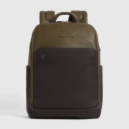 Rucsac PIQUADRO din piele, portlaptop 15,6'', sistem antifurt, CA6503B3