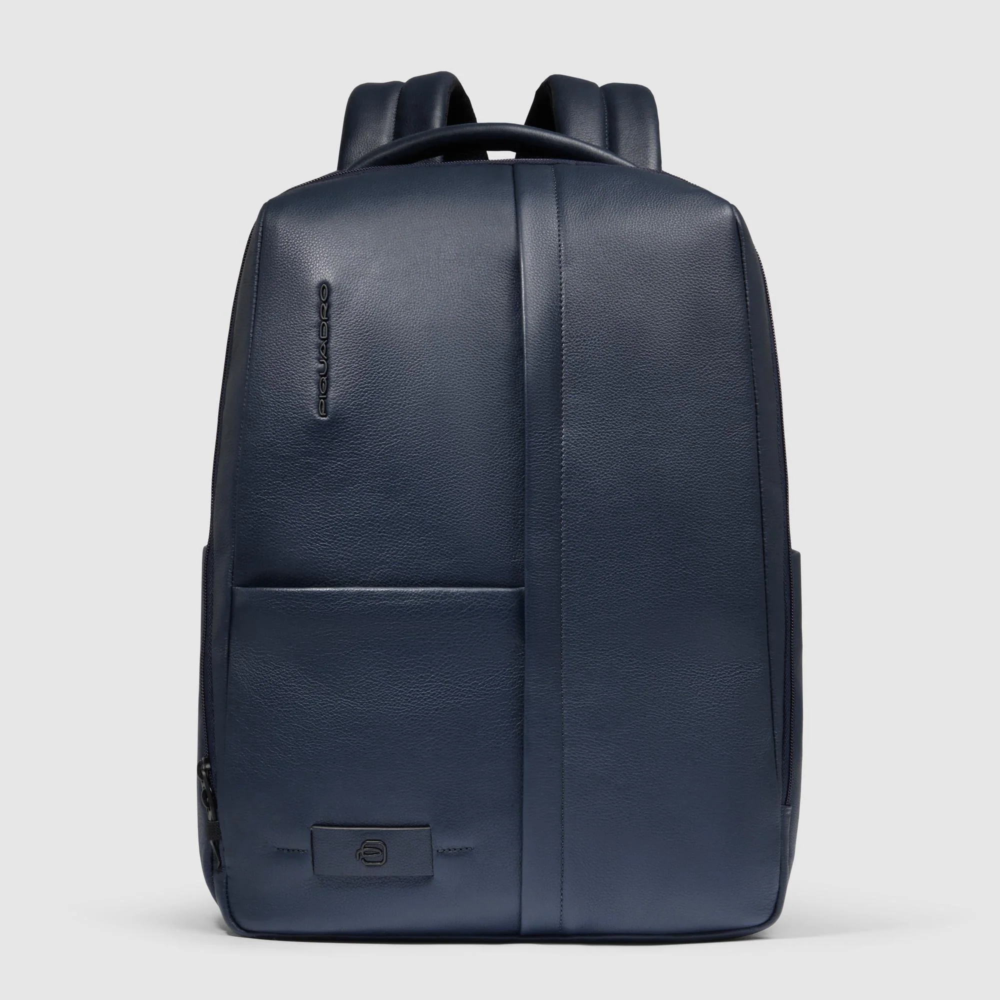 Rucsac din piele pentru laptop de 15,6″ cu fermoare antifurt CA6767W137/BLU