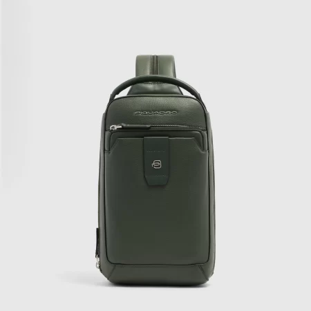 Geantă tip sling din piele cu protecție RFID pentru iPad® mini CA7155W144/VE