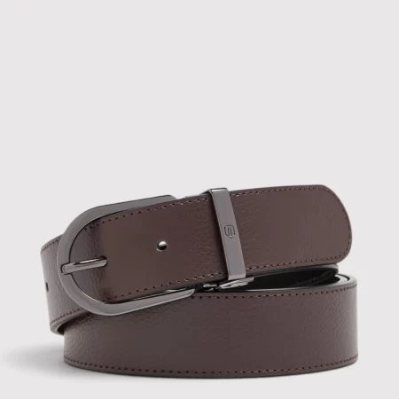 Curea reversibila PIQUADRO din piele naturala CU7216MOS/TMN