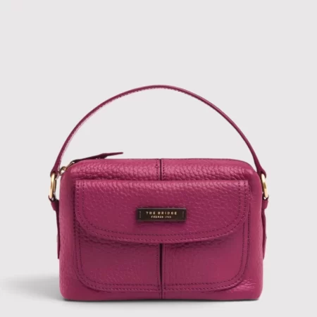 Geanta crossbody THE BRIDGE din piele naturala 044016ZA