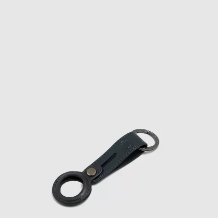 Breloc AirTag® din piele cu buzunar Tracker PC7050W149/BLU