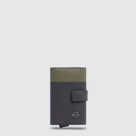 Portcard pop up PIQUADRO cu blocare RFID PP5649B3R/VETM