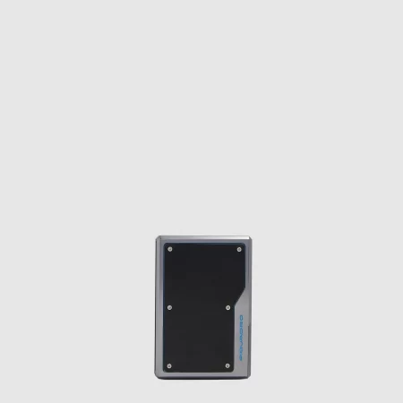 Suport card MagSafe® cu blocare RFID, piele și metal PP7201B2R