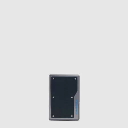 Suport card MagSafe® cu blocare RFID, piele și metal PP7201B2R