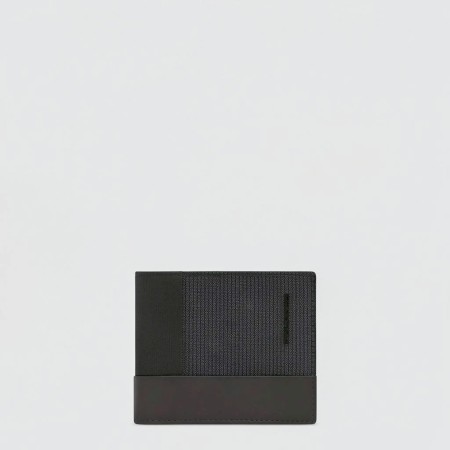 Portofel din piele pentru bărbați, 6 sloturi pentru carduri și protecție RFID PU4518W145R/N